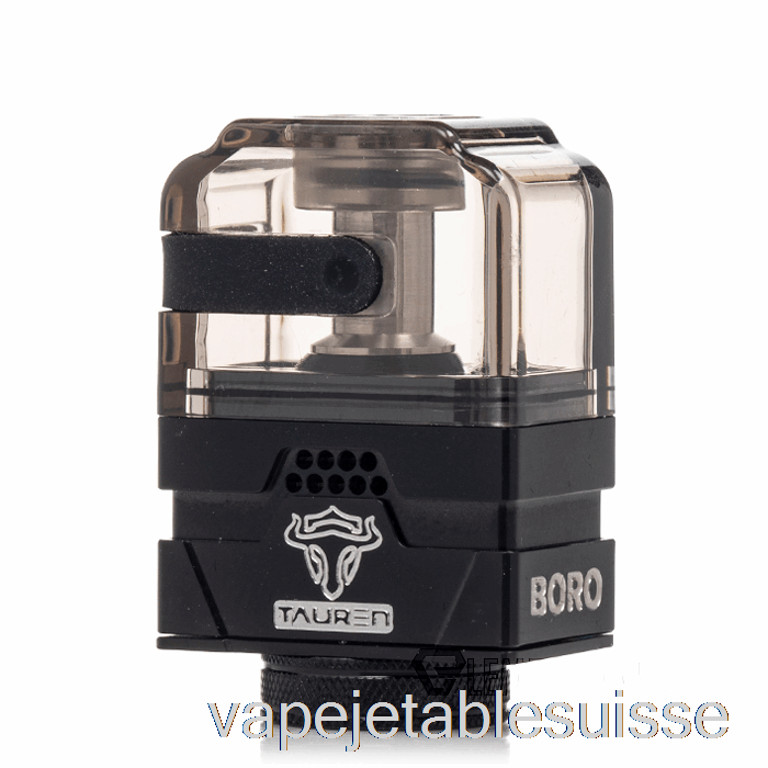 Vape Suisse Thunderhead Creations Tauren Boro Tank Argent Noir